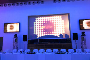 Mur video led